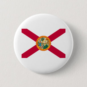 Florida State Flag Design 6 Cm Round Badge