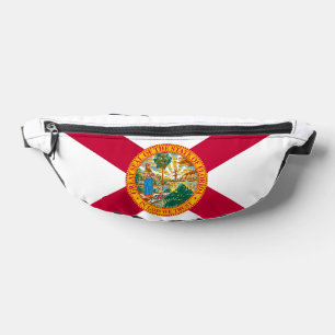 Florida State Flag Design Bum Bags