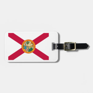 Florida State Flag Design Luggage Tag