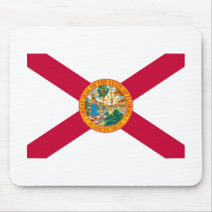 Florida State Flag Design Mouse Mat