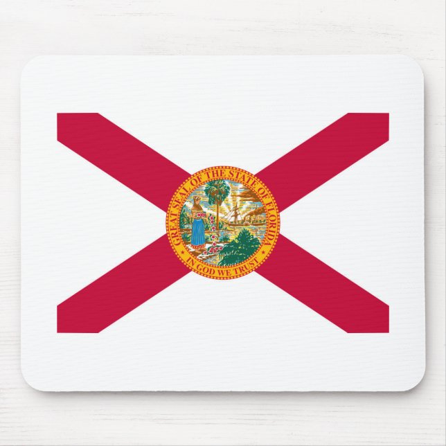 Florida State Flag Design Mouse Mat (Front)