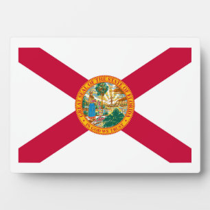 Florida State Flag Design Plaque