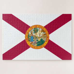 Florida State Flag Jigsaw Puzzle