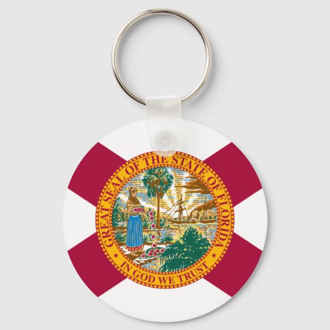 FLORIDA STATE FLAG KEY RING (Front)