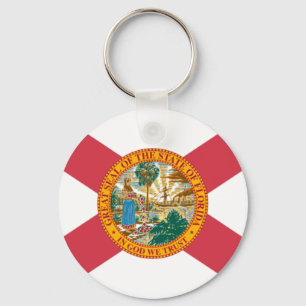 Florida state flag key ring
