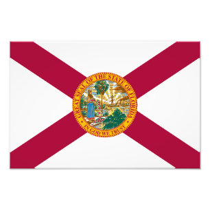 Florida State Flag Photo Print