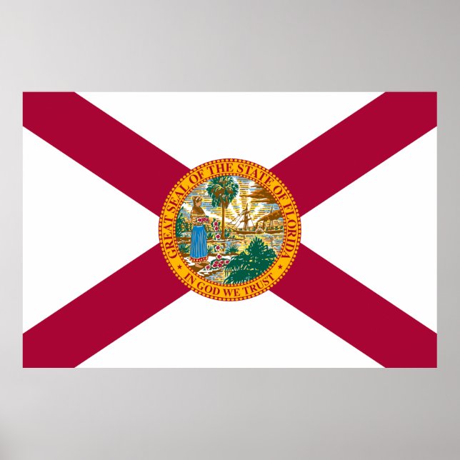 Florida State flag Poster (Front)