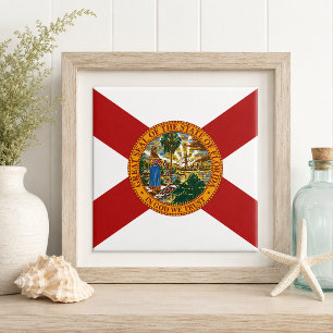 Florida State Flag Tile