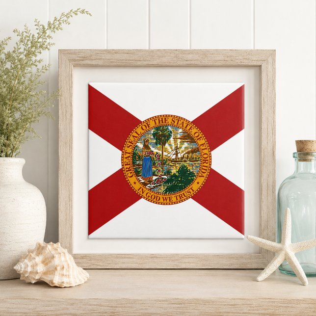 Florida State Flag Tile (Florida State Flag Tile)