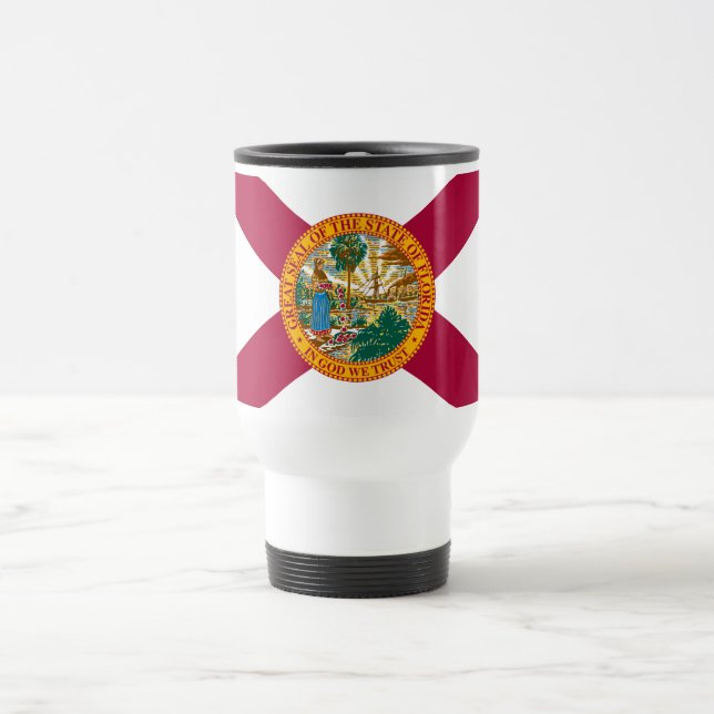Florida State Flag Travel Mug (Center)