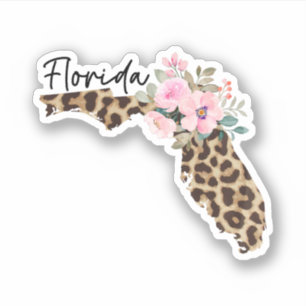Florida State Leopard Print With Flowers