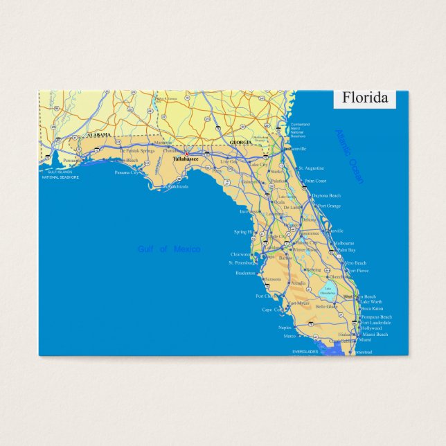 Florida state map (Front)