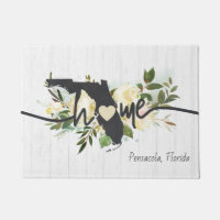 Florida State Personalised Your Home City Rustic