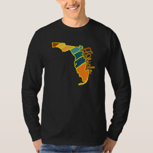 Florida State Pride Sunset I Love Florida T-Shirt
