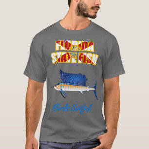 Florida State Saltwater Fish Atlantic Sailfish TSh T-Shirt