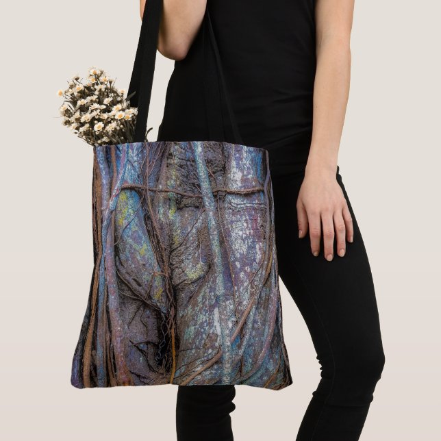 Florida Strangler Fig Tote Bag (Close Up)