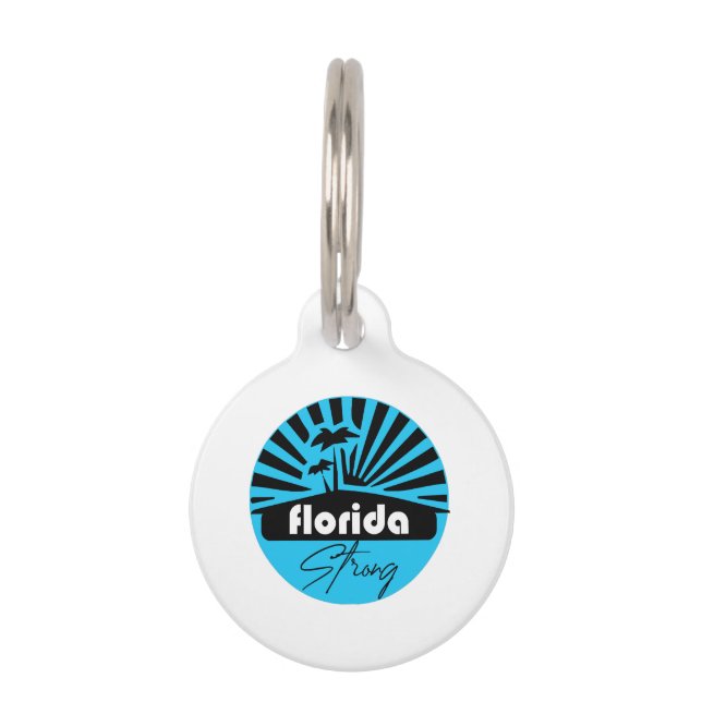 Florida Strong Classic Pet Tag (Front)