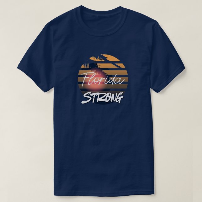 Florida Strong Hurricane Disaster Together T-Shirt (Design Front)