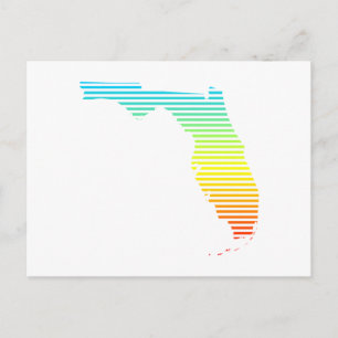 florida summer fade postcard