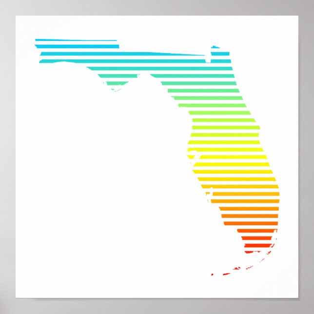 florida summer fade poster (Front)