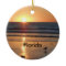 Florida Sunrise Christmas ornament