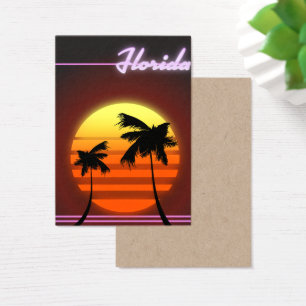 Florida Sunset 1984 poster
