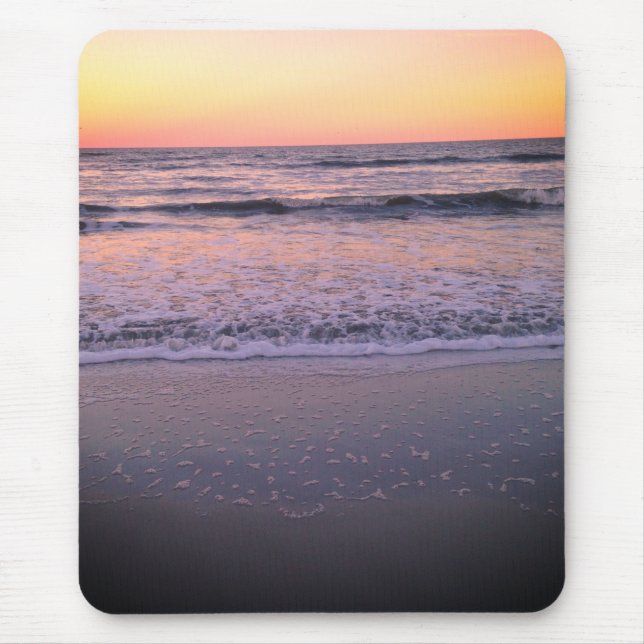 Florida Sunset Beach Ocean Photo Mouse Mat (Front)