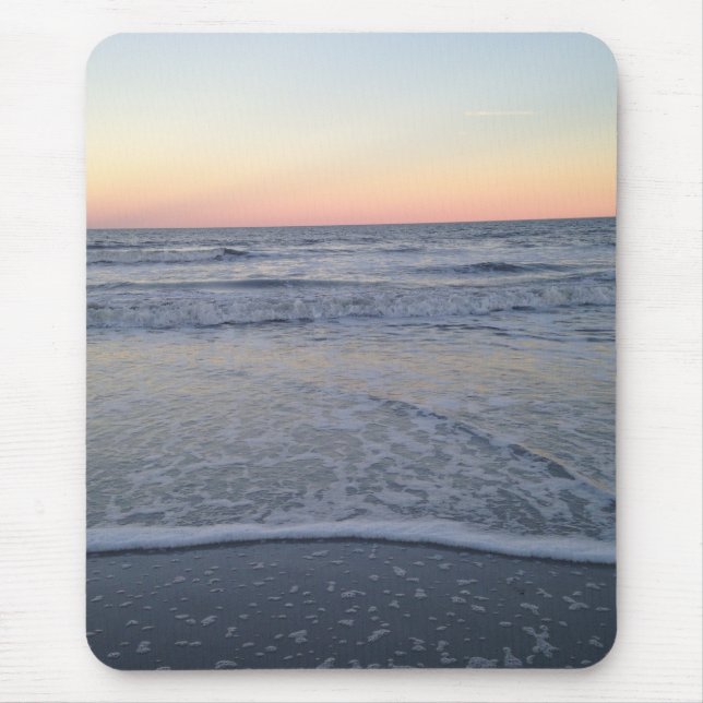 Florida Sunset Beach Ocean Photo Mouse Mat (Front)