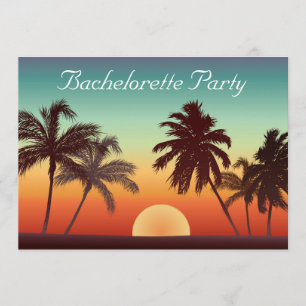 Florida Sunset Invitation