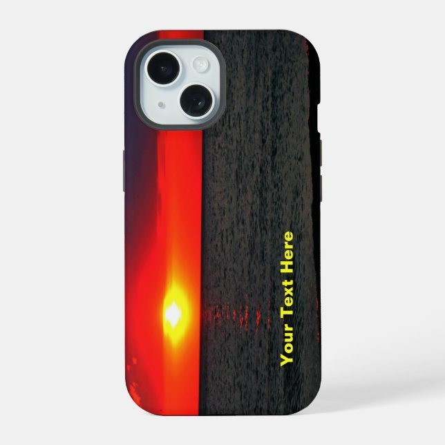 Florida Sunset iPhone 15 Case (Back)