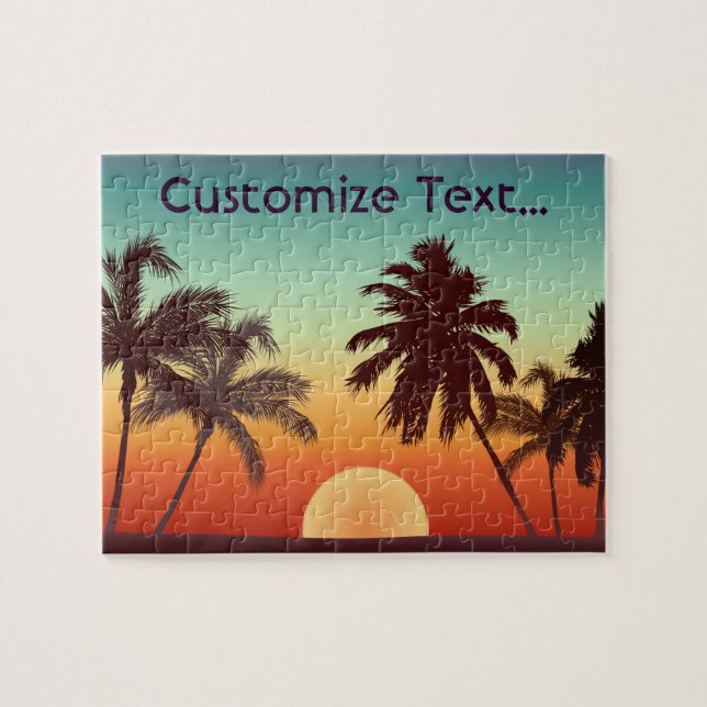 Florida Sunset Jigsaw Puzzle (Horizontal)