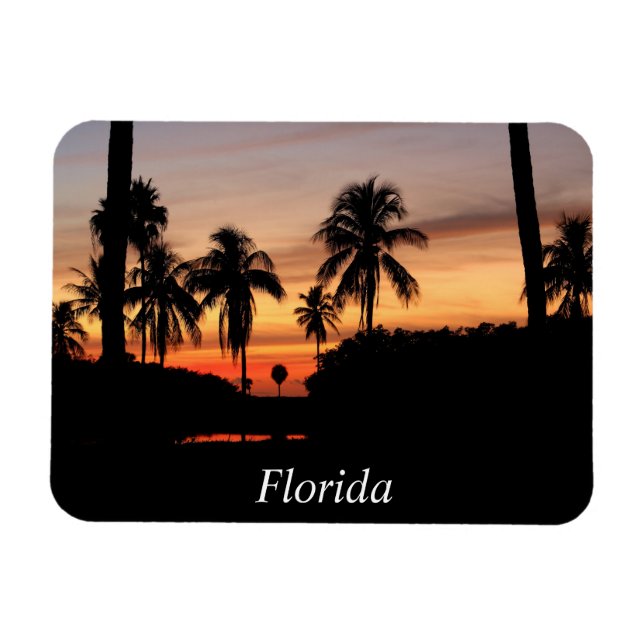 Florida sunset magnet (Horizontal)