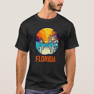 Florida Sunset Matching Vacation Friends Family Gr T-Shirt