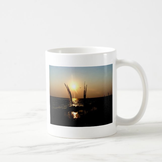 Florida Sunset Over The Gulf Coffee Mug (Right)