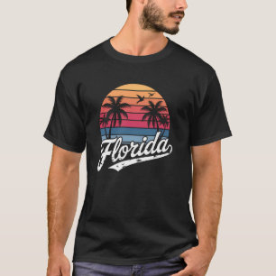 Florida Sunshine Vacation Youths Men Gifts Kids Wo T-Shirt