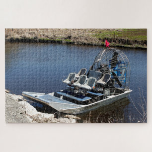 Florida swamp airboat 2 jigsaw puzzle