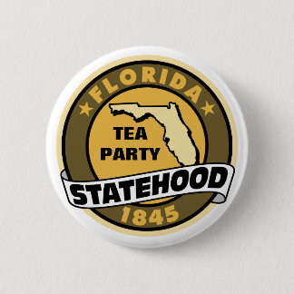 FLORIDA TEA PARTY STATE 6 CM ROUND BADGE