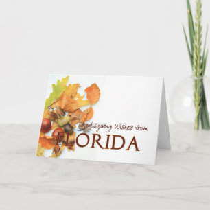 Florida Thanksgiving Card