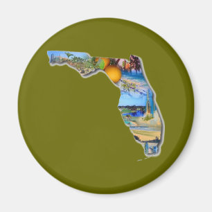 FLORIDA - THE SUNSHINE STATE MAGNET