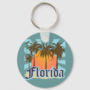 Florida The Sunshine State USA Key Ring