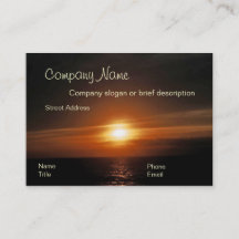 Florida-Themed Business Card