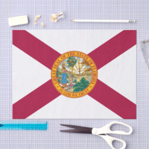 Florida tissue paper, Florida Flag Tissue Paper