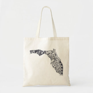 Florida Tote (A perfect beach tote!) Bag