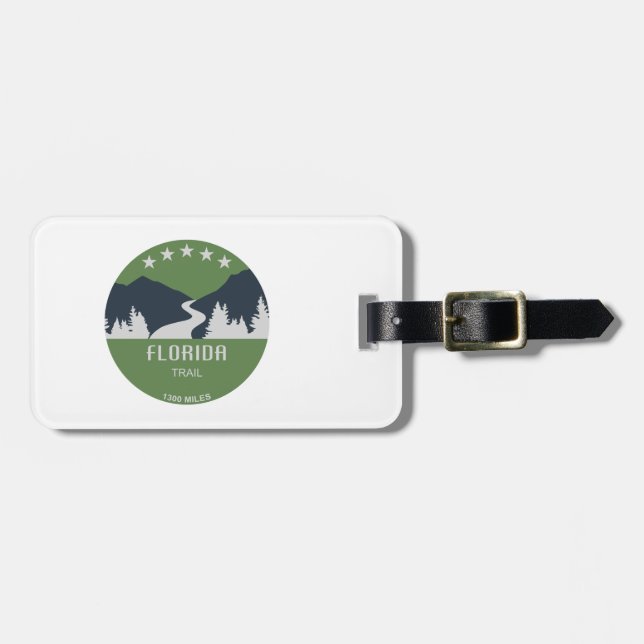 Florida Trail Luggage Tag (Front Horizontal)