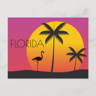 Florida travel postcard