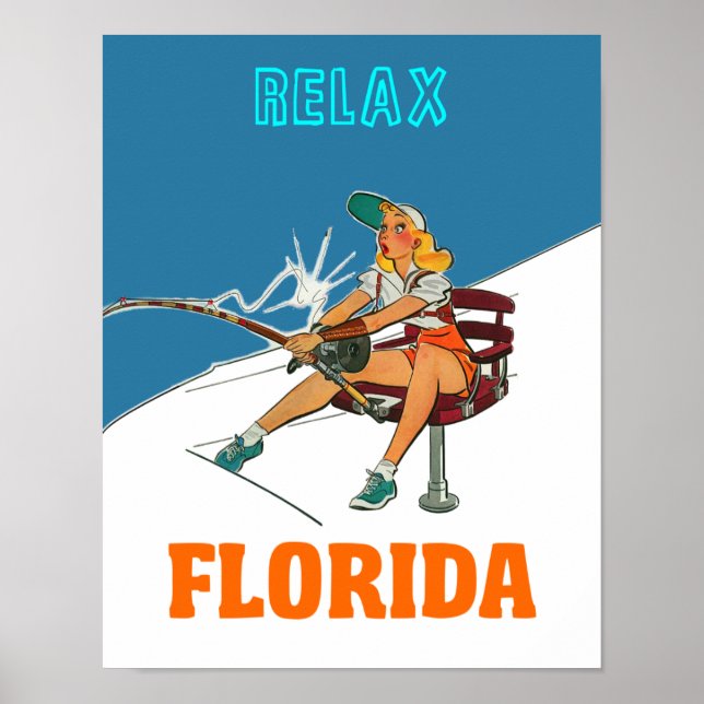 Florida travel poster (Front)