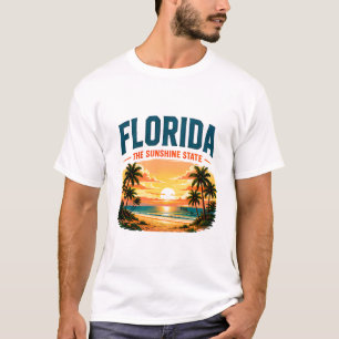 Florida Tropical Paradise Escape T-Shirt
