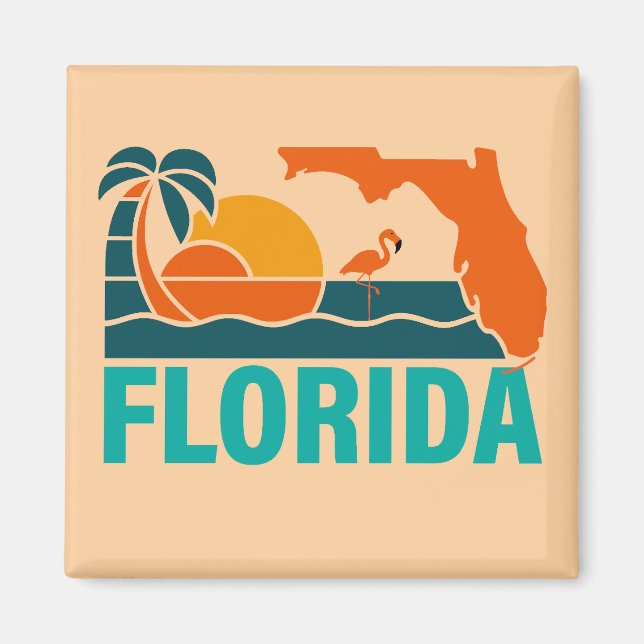 Florida, United States of America Magnet (Front)