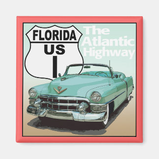 Florida US Route 1 - The Atlantic Highway Magnet