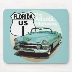 Florida US Route 1 - The Atlantic Highway Mouse Mat